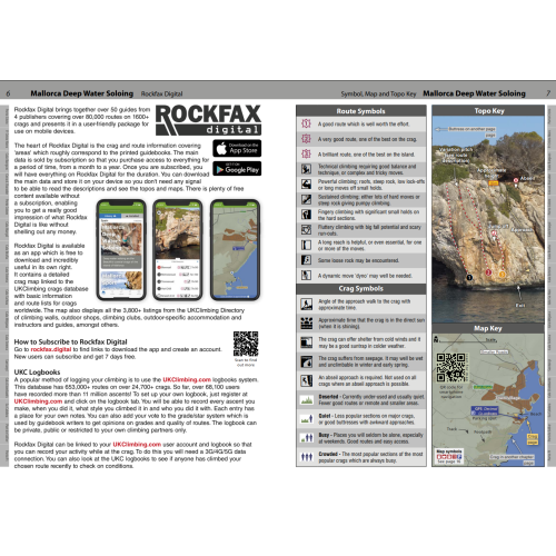 Mallorca Deep Water Soloing (Majorka, Hiszpania). Przewodnik wspinaczkowy ROCKFAX